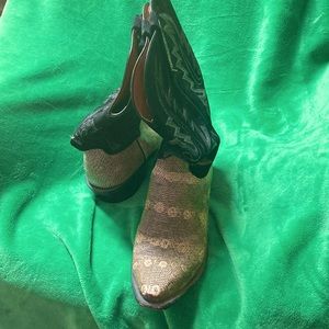 Lucchese 1883 Snakeskin Boots.